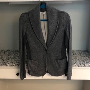 James Perse Cotton Blazer Style Sweater